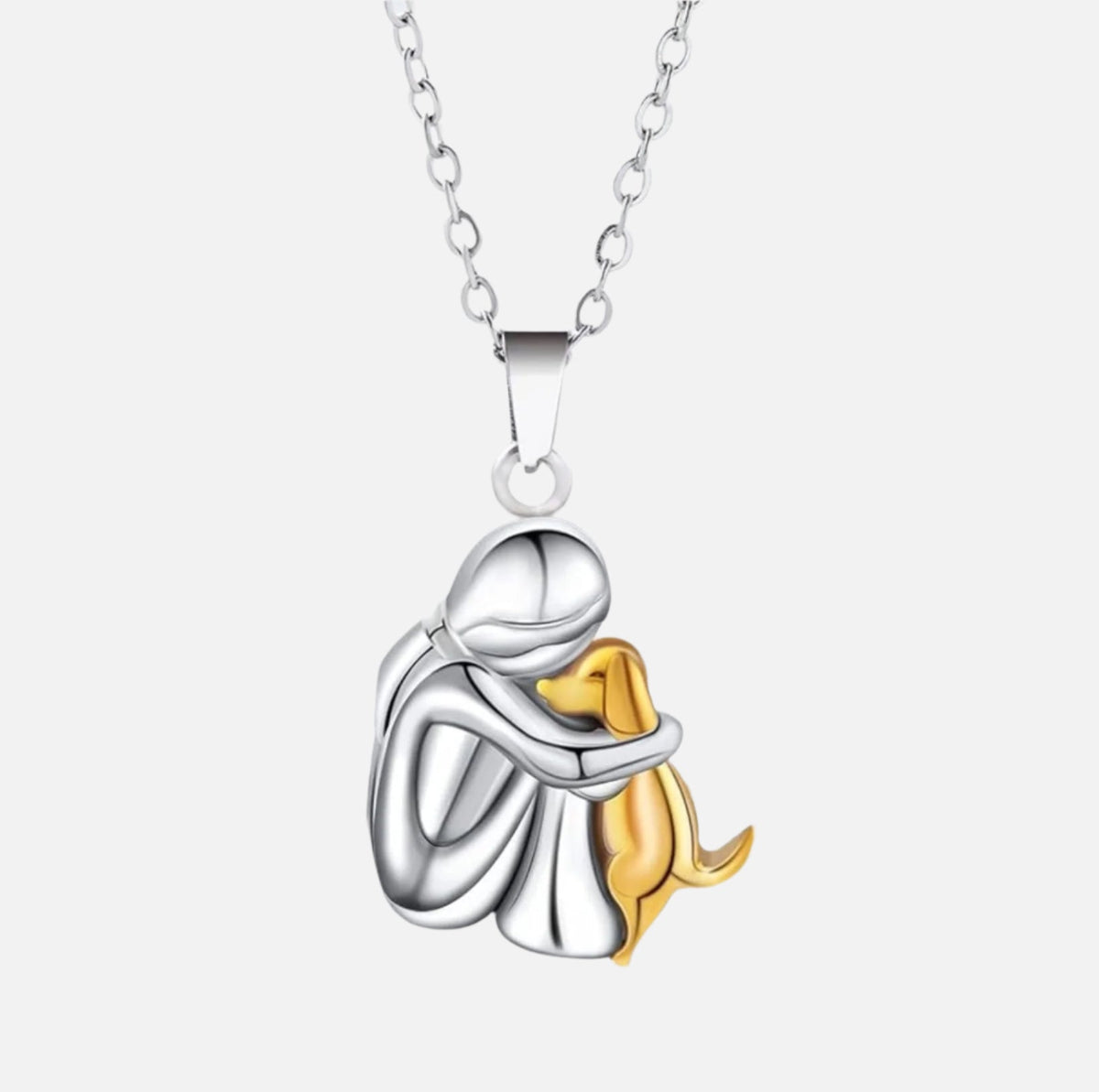 Hond Omhelzing Ketting