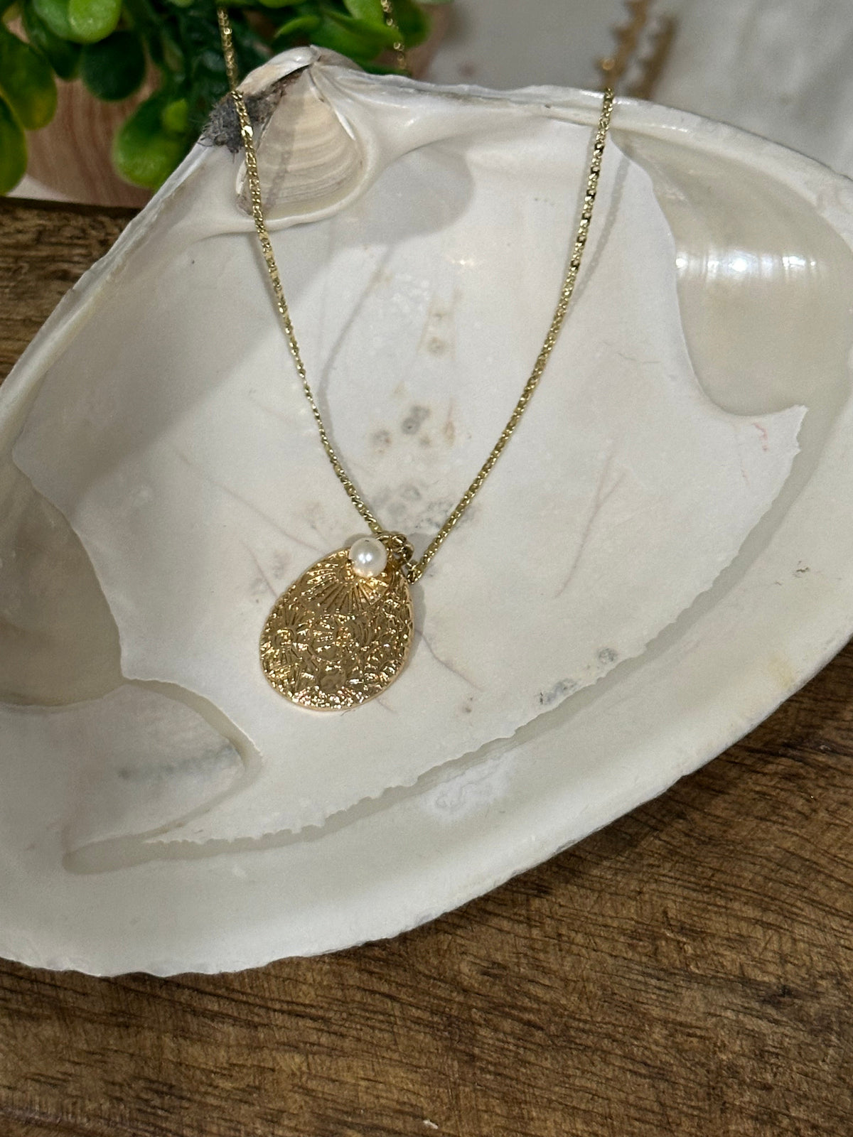Marina Druppel Parel Ketting