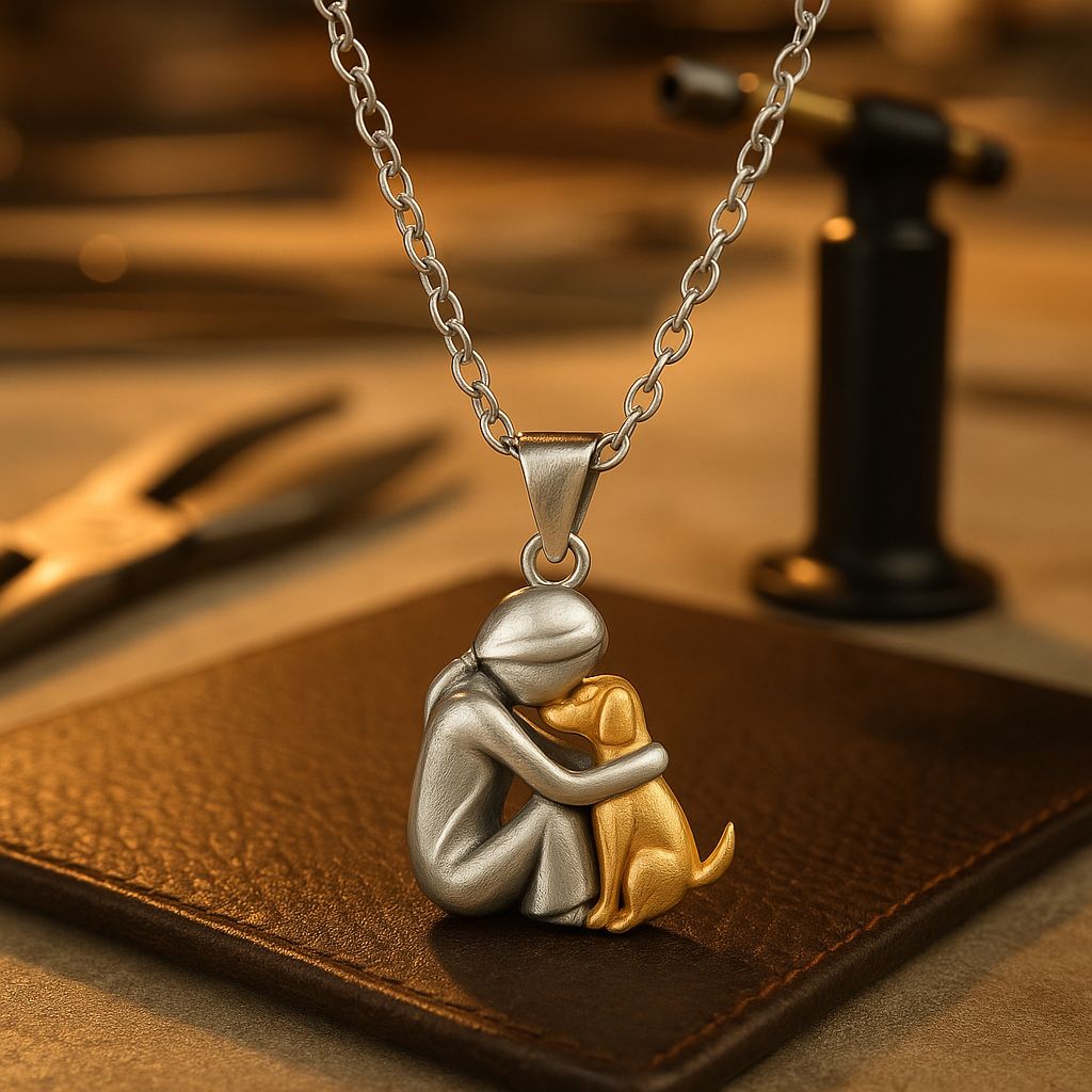 Hond Omhelzing Ketting