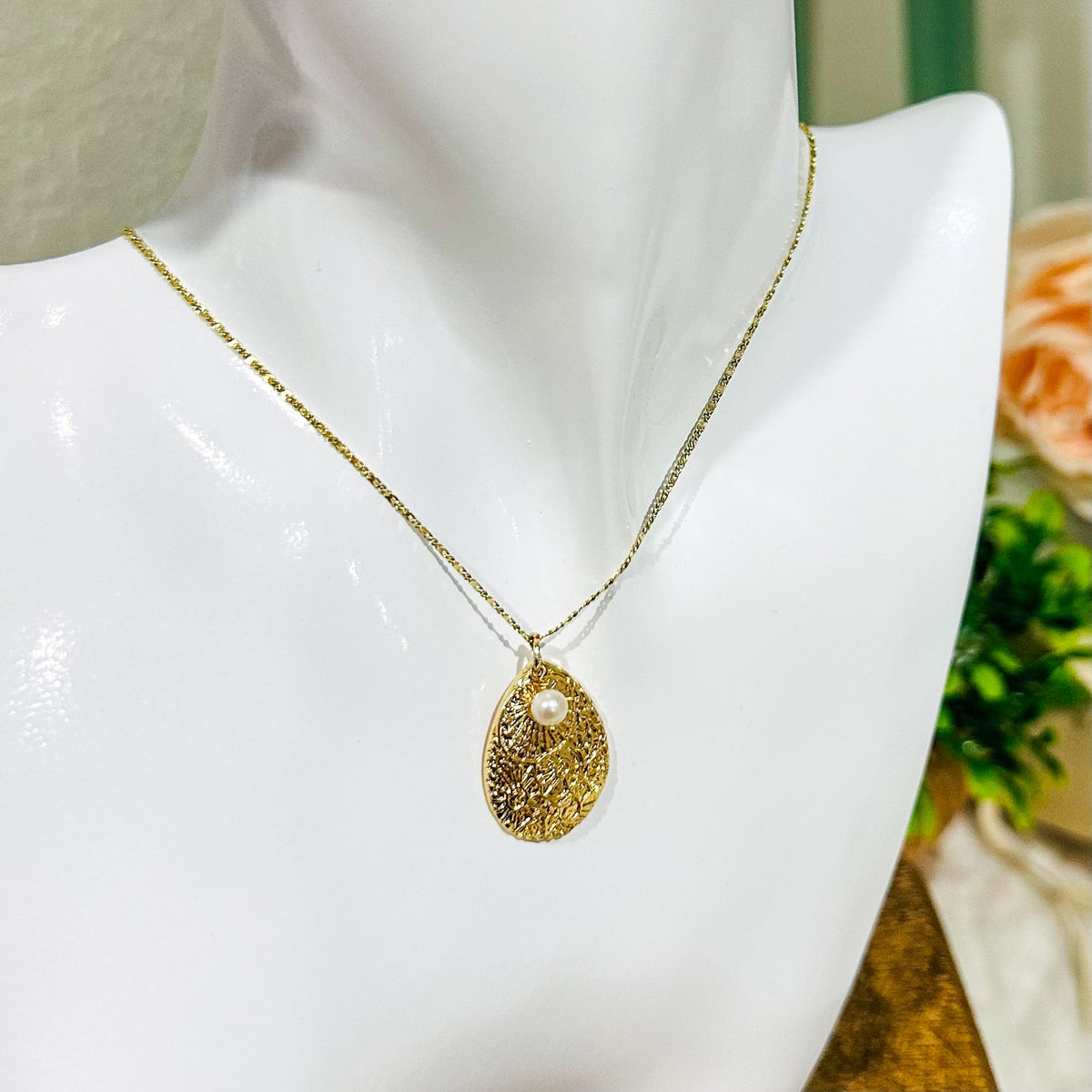 Marina Druppelparel Ketting