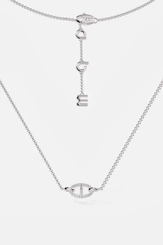 Isla Marina Ketting | Wit Goud