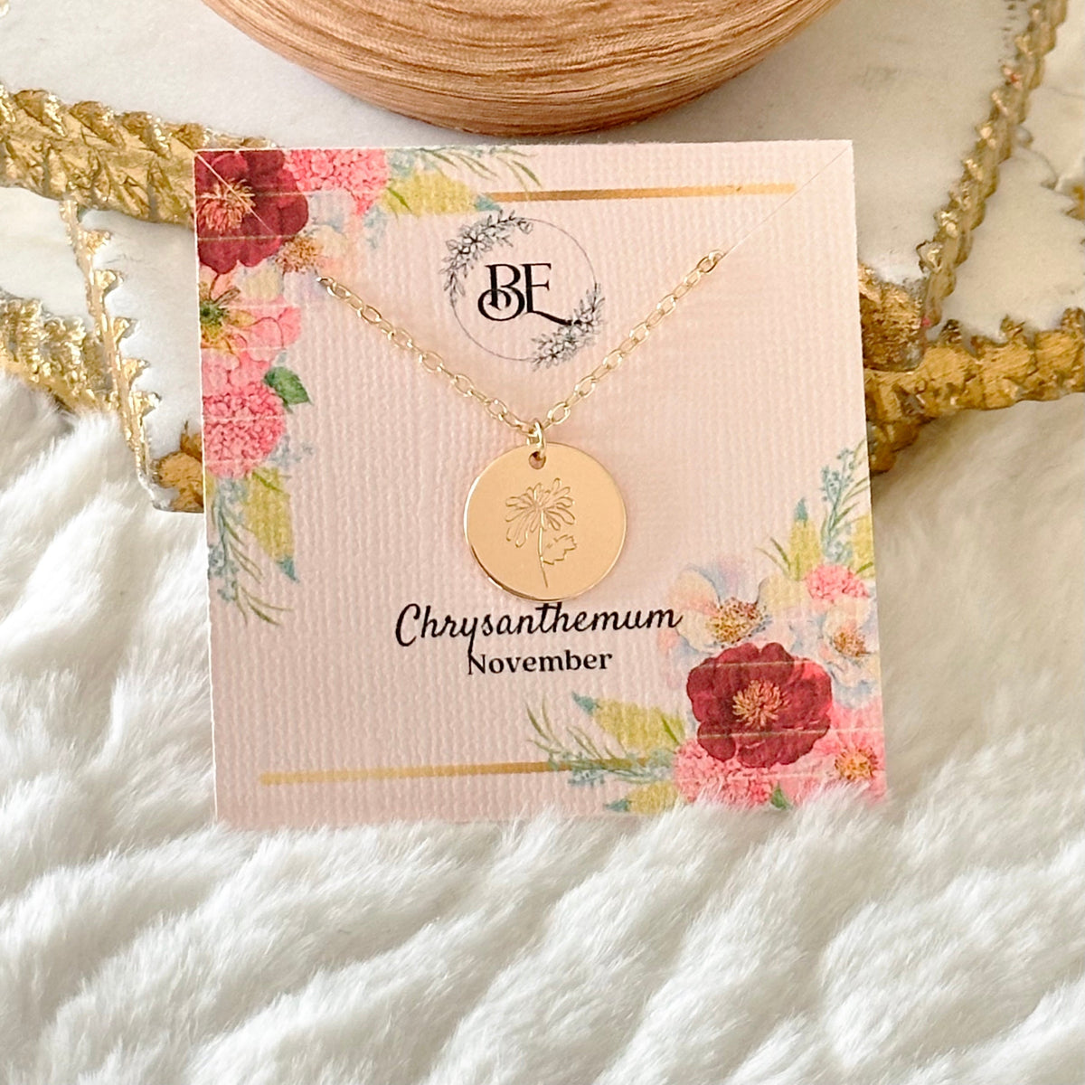 Geboorte Bloem Ketting