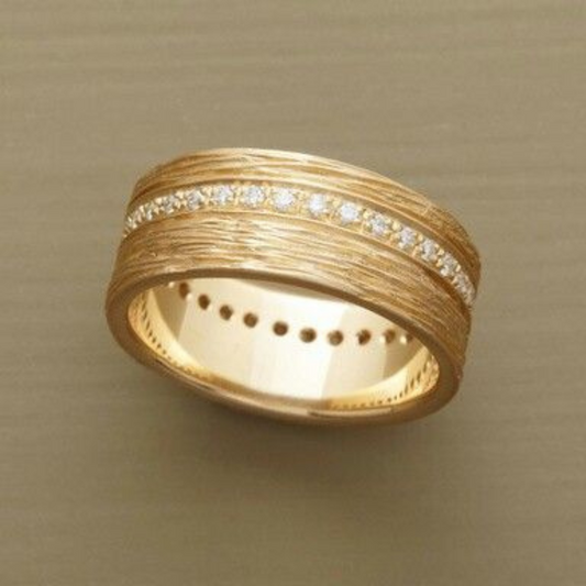 Vintage Ring gemaakt van Fijn Goud