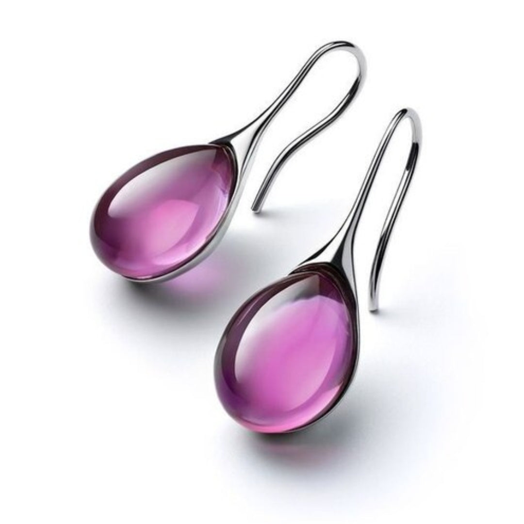 Kralen Dangle Oorbellen in Goud en Zilver