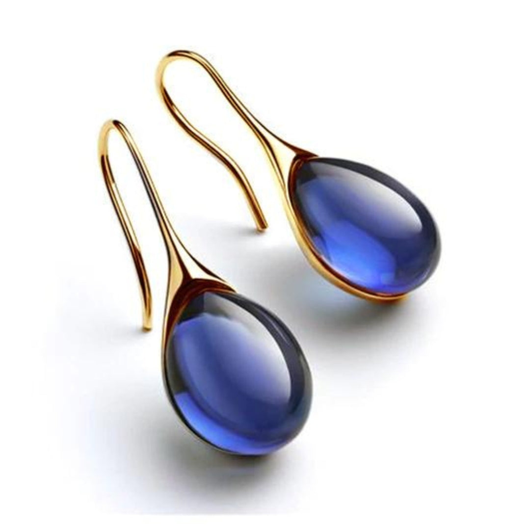 Kralen Dangle Oorbellen in Goud en Zilver