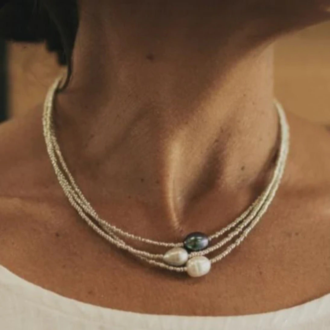 Vintage Natuurlijke Parel Ketting
