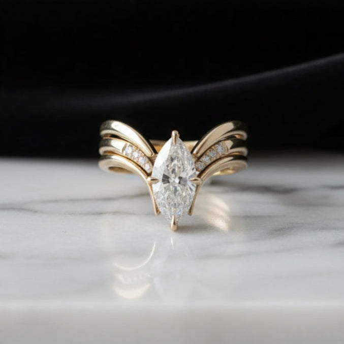 Dorp Kroon Gouden Ring