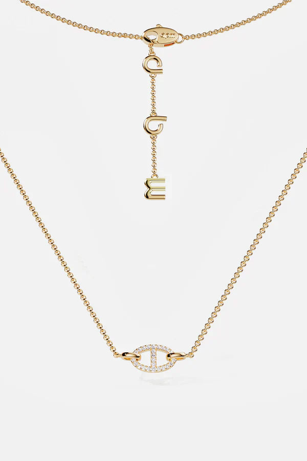 Isla Marina Ketting | Wit Goud